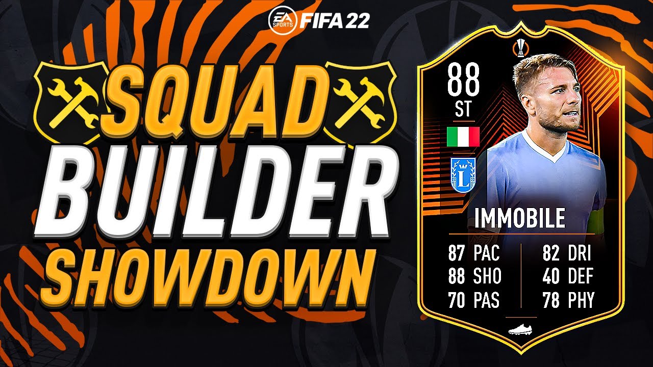 SQUAD BUILDER SHOWDOWN RTTK IMMOBILE 88! FIFA 22 ULTIMATE TEAM