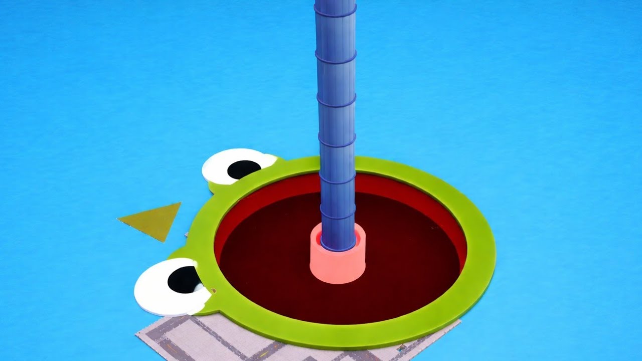 Hole.io - Hole Evolution #4 | Pure Gameplay ( NO TALKING, JUST ACTION) 