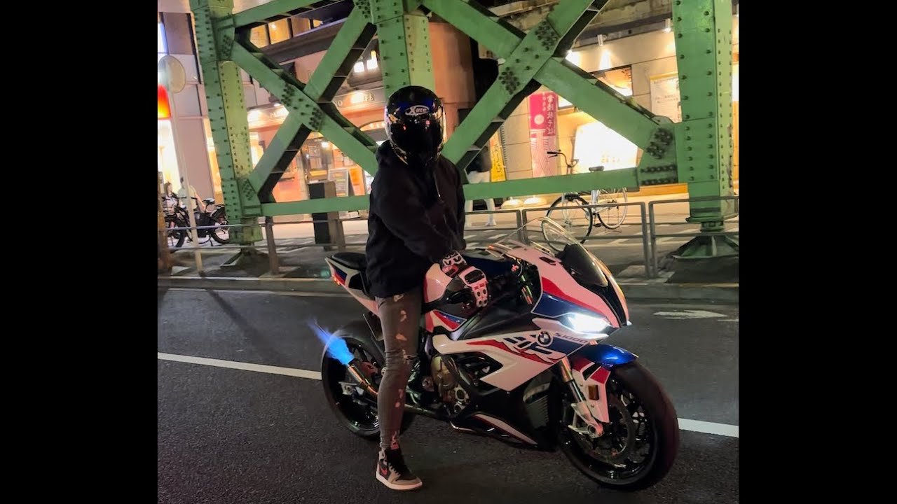 BMW S1000RR Arrow titanium full exhaust sound and after fire 🔥