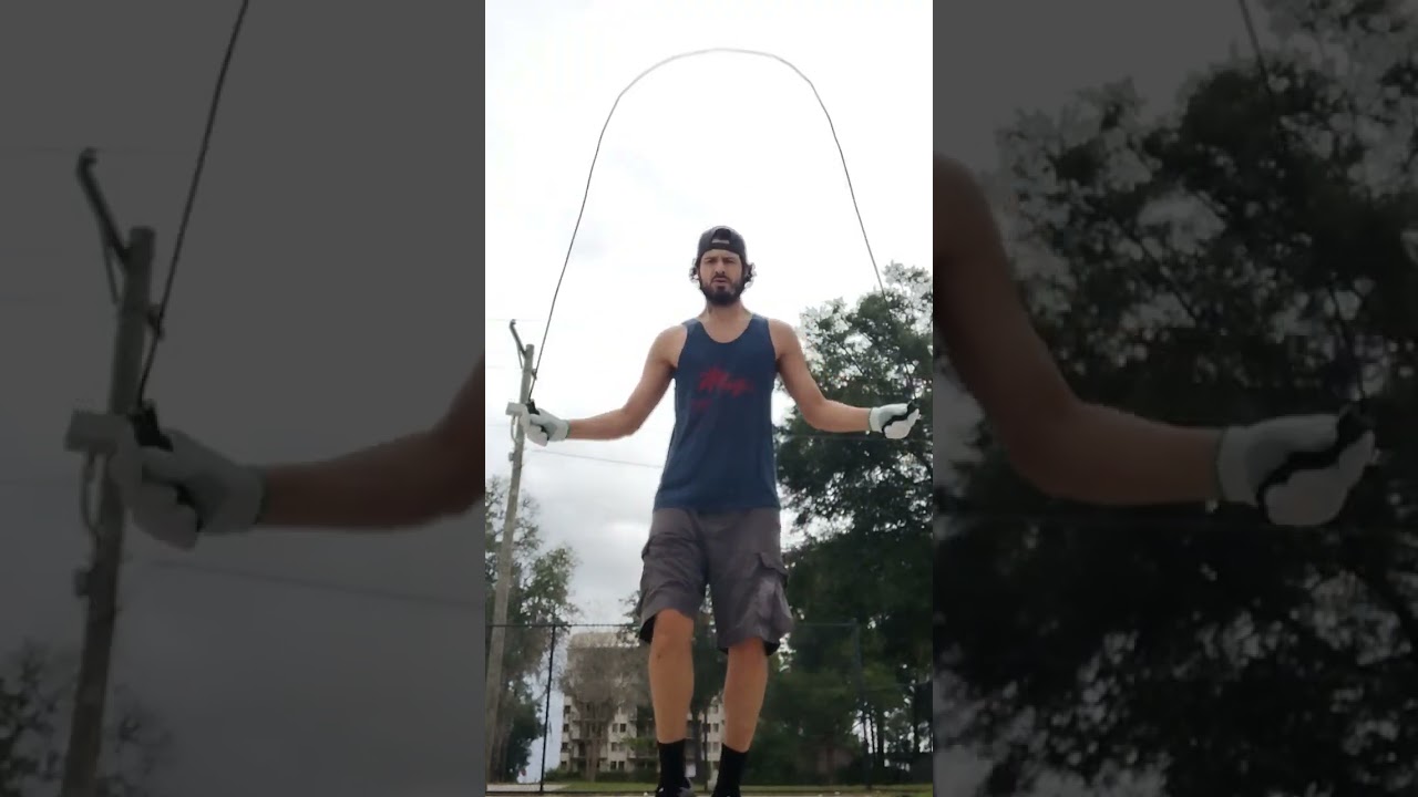 🎶 rope session at the park #staypositive #keepstrong #bareknuckle #boxing #fighter
