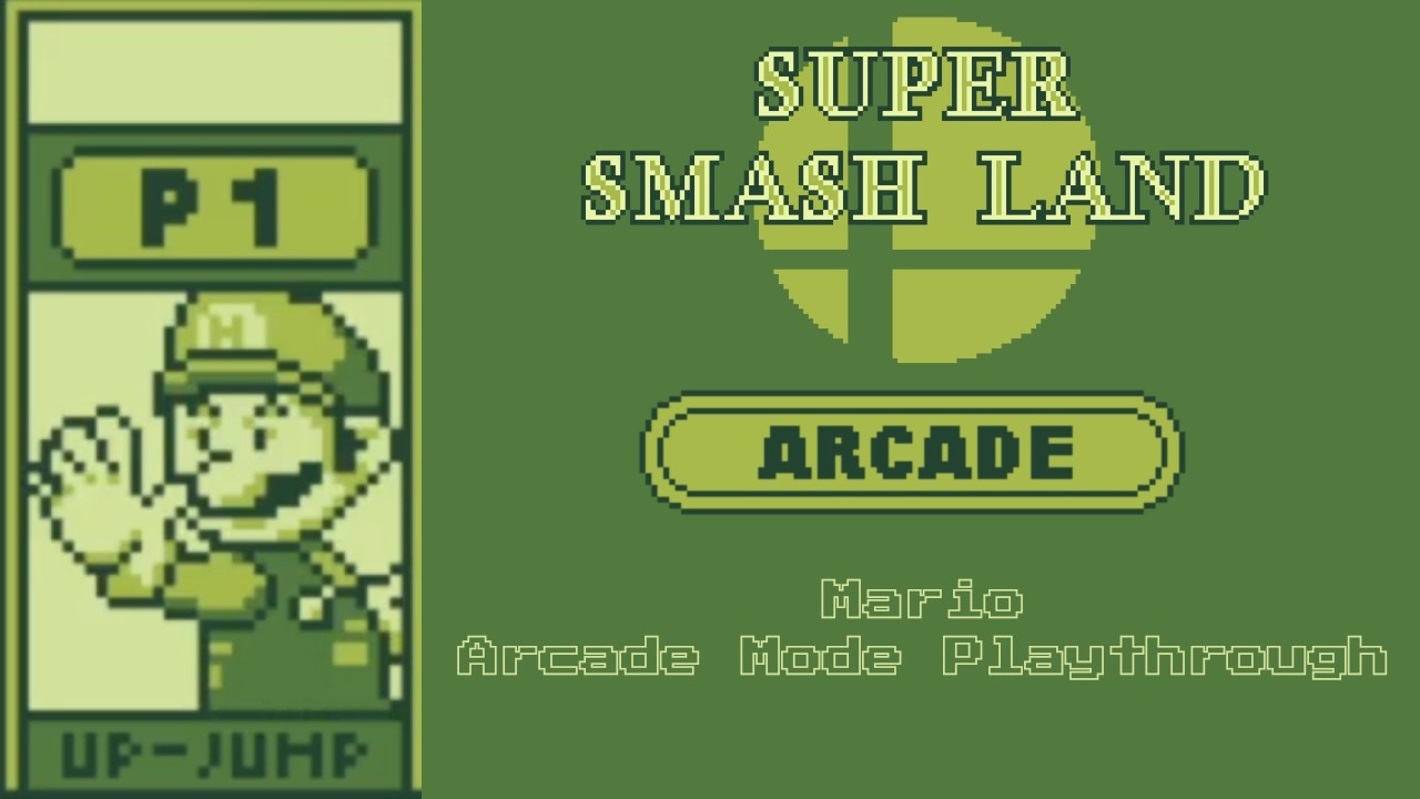 Super Smash Land - Mario Arcade Mode Playthrough