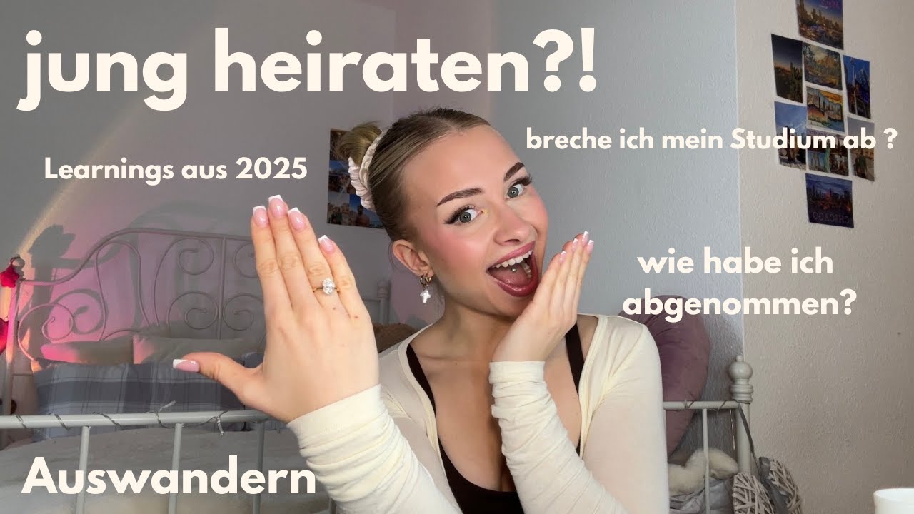 GIRLY TALK Q&A: wieso ich jung heirate, auswandern nach New York, Learnings aus 2025 & mehr🍓