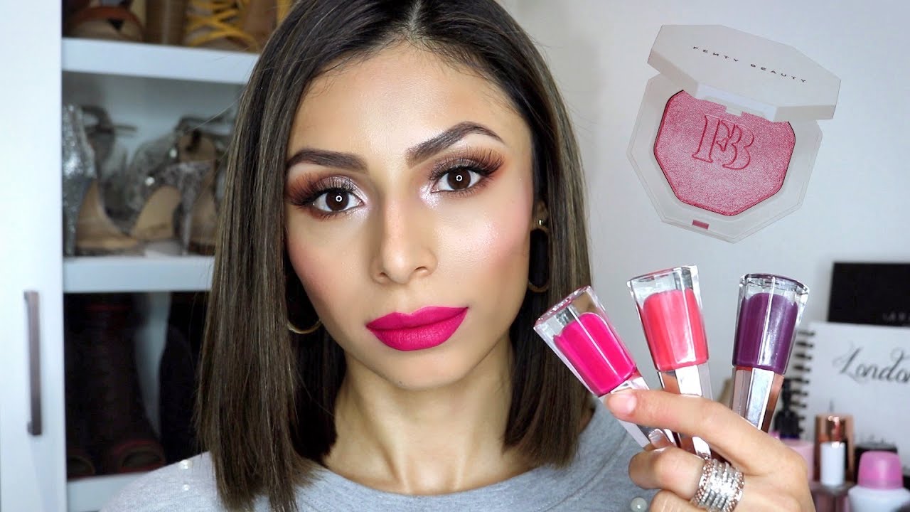 NEW FENTY UNLOCKED, UNATTACHED, UNDEFEATED STUNNA LIP PAINTS + WATTABRAT KILLAWATT