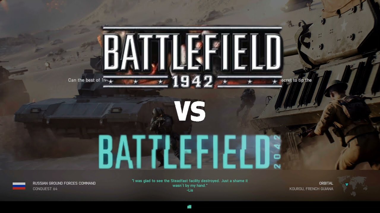 Battlefield 1942 vs Battlefield 2042