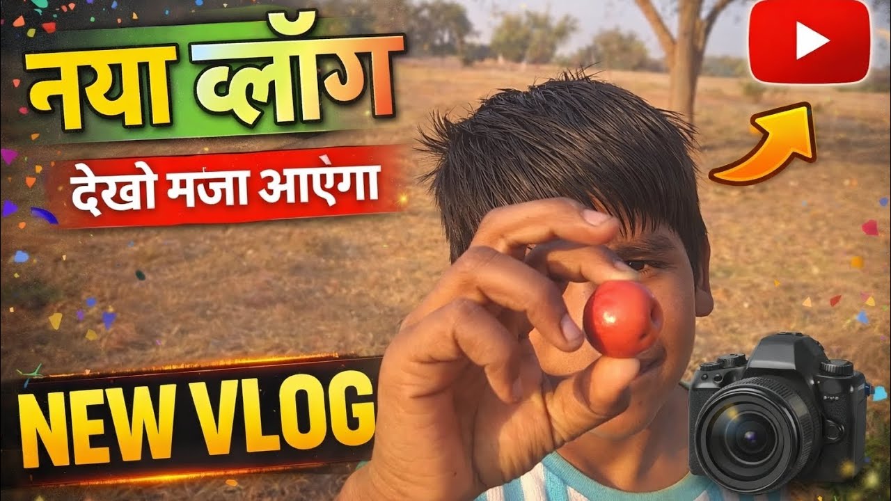 गाॅव के बाहर गया बेर तैडने के लिये 😍
