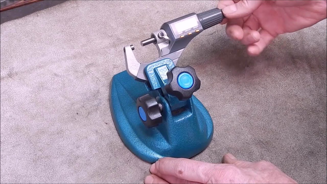Micrometer stand from Banggood - simple and good