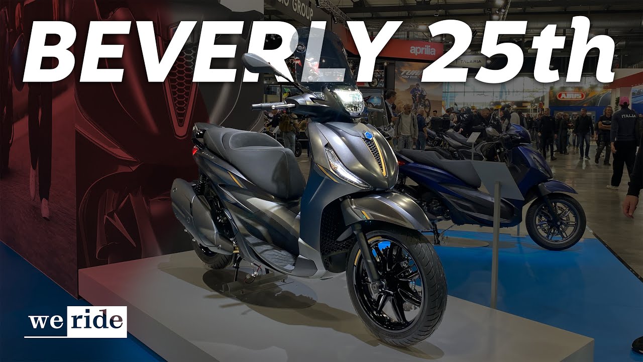 NUOVO PIAGGIO BEVERLY 25th | LIVE @ EICMA 2025