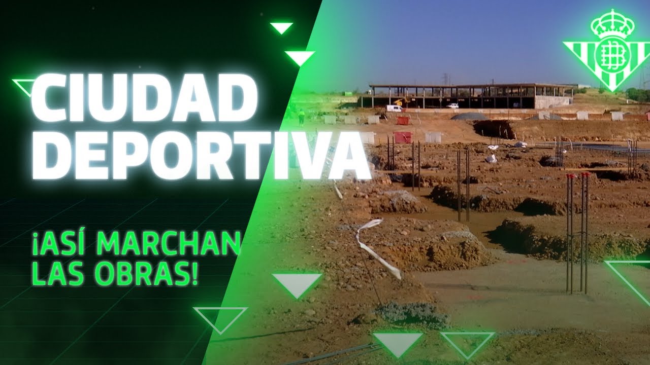 ¡Así avanzan las obras de la nueva Ciudad Deportiva! 🚧🏗