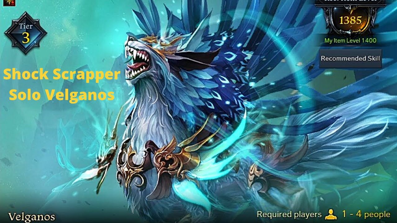 1400 Shock Scrapper Solo Velganos