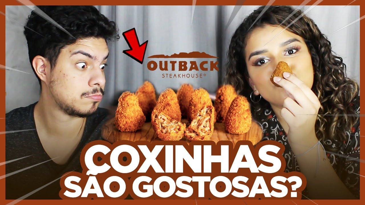 COXINHAS do OUTBACK são gostosas? 🤔