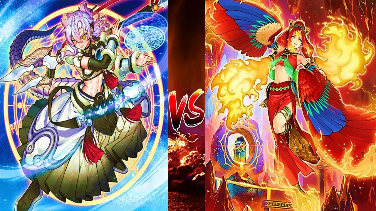 Yu-gi-oh Dueling Nexus Magistus Dracotail VS Fire King