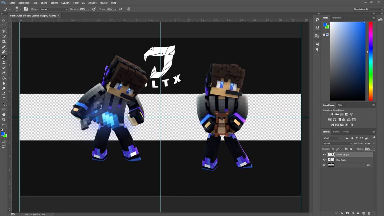 &diams; MINECRAFT BANNER SPEEDART &diams; 4 PalmLP (IN USE) &diams; by Julentix &diams;