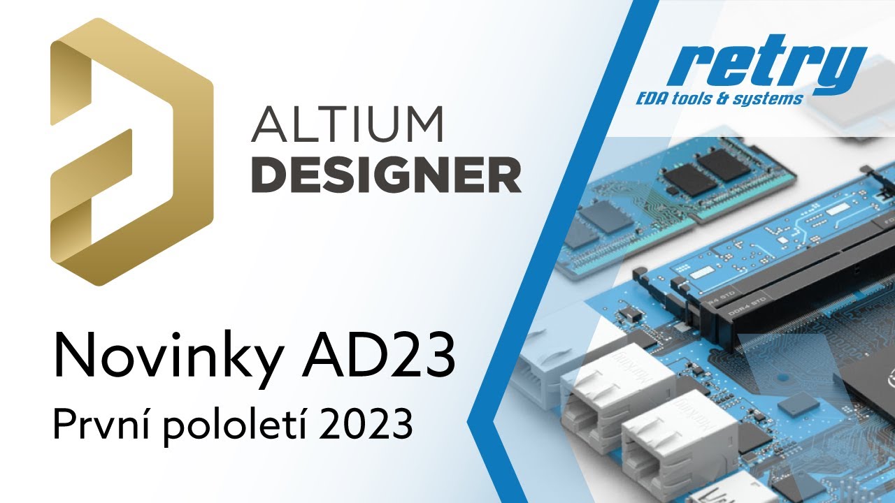 Novinky v Altium Designeru 23 - první pololetí 2023
