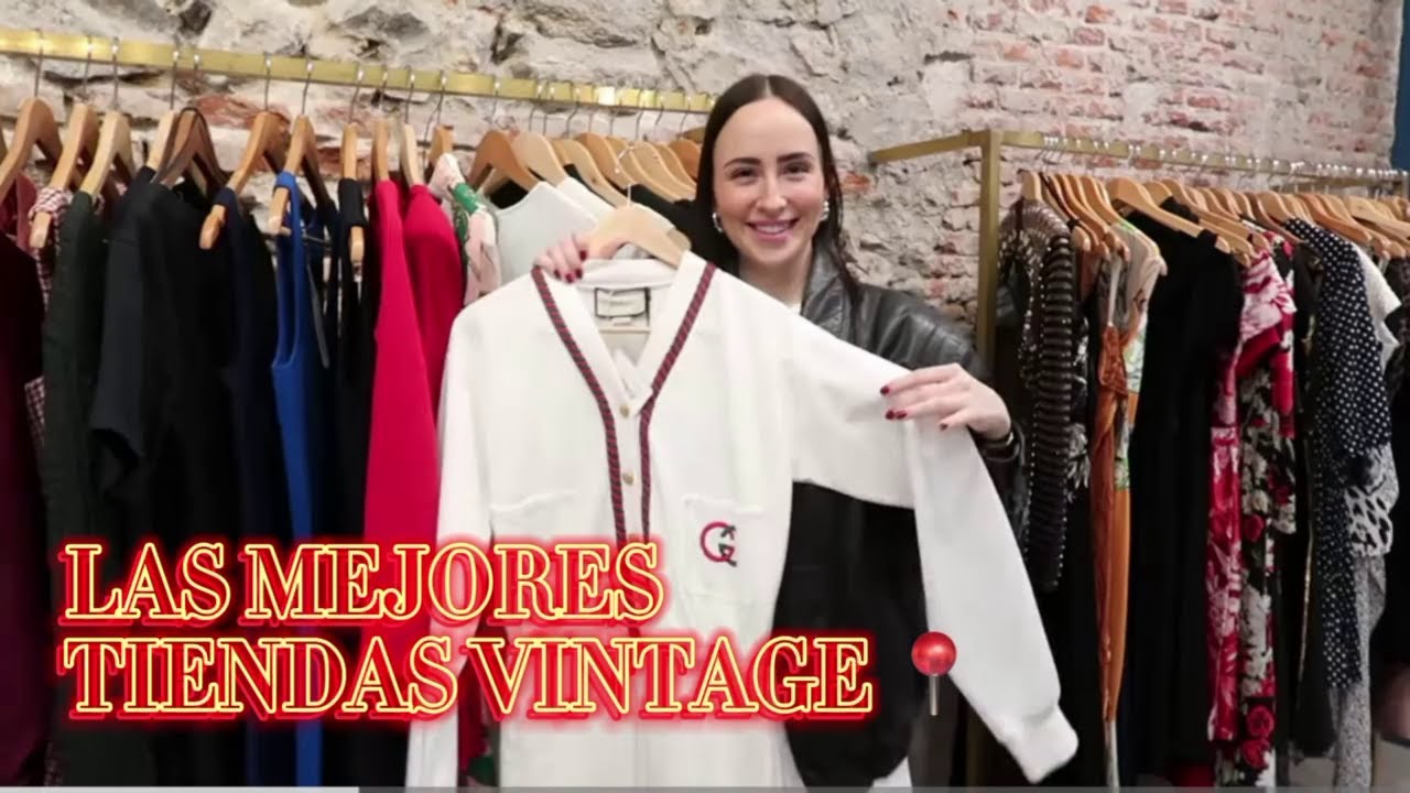 Las mejores tiendas vintage de Madrid 📍