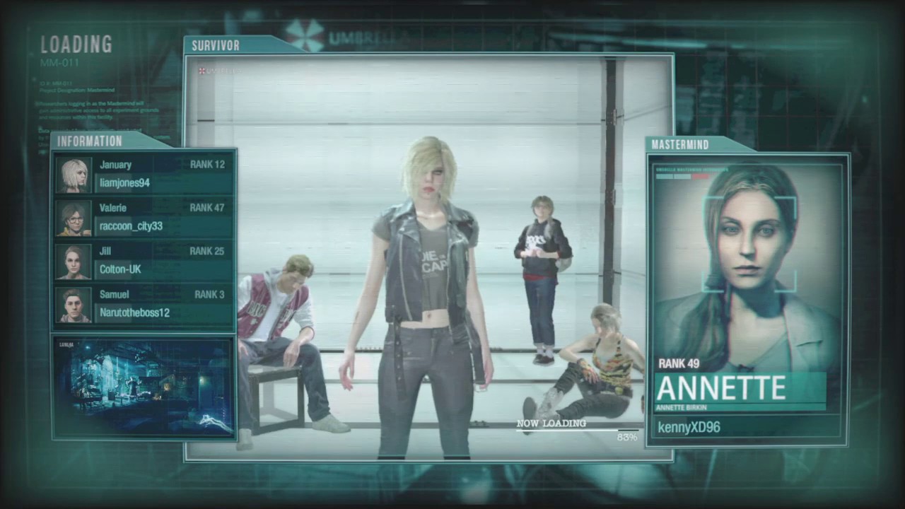 RE RESISTANCE: rank 49 annette mastermind ! resident evil gameplay #469