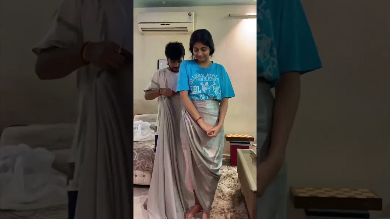 Dukhi tanu ko kush karne ke liye 2 lakh lagen ya 2 din din ki mehnat, karna toh padega hai ! #saree