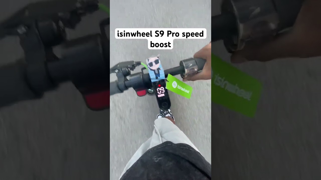 Isinwheel S9 PRO speed boost hack #electricscooter #escooter #frtg #chill #lofi #music #escooter
