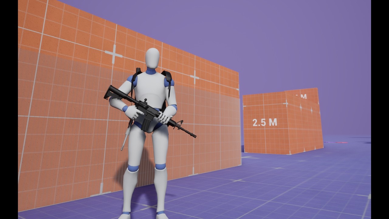 Unreal Engine 5 AST V1.10 How To Create New Animation For New Weapon 5.7