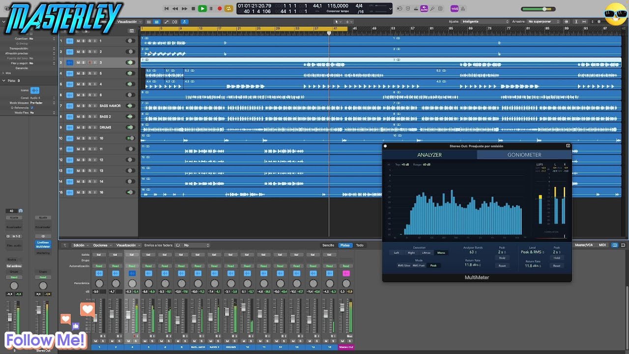 Como Mezclar una Cancion Capitulo #1/ Extructura de Ganancia Ruteos y envios #mezclaymasterizacion