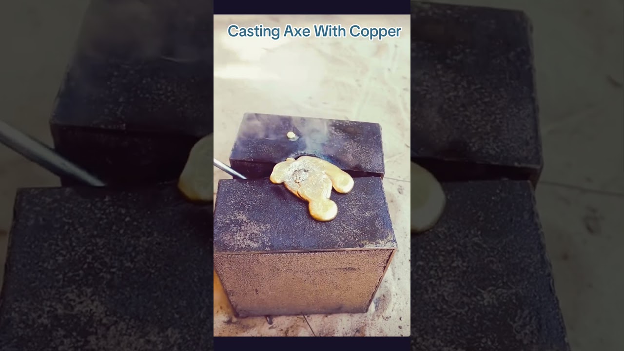 Casting Axe With Copper check