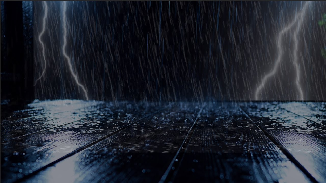 Fall Asleep Fast to Intense Rain & Wind: The Loudest Thunderstorm for Insomnia