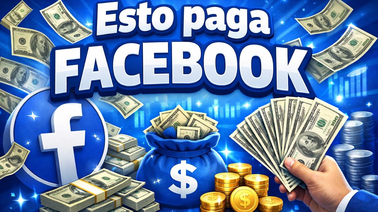 ¿Cuanto paga Facebook? Este video es para las personas que deseen ganar dinero con FACEBOOK EN 2026