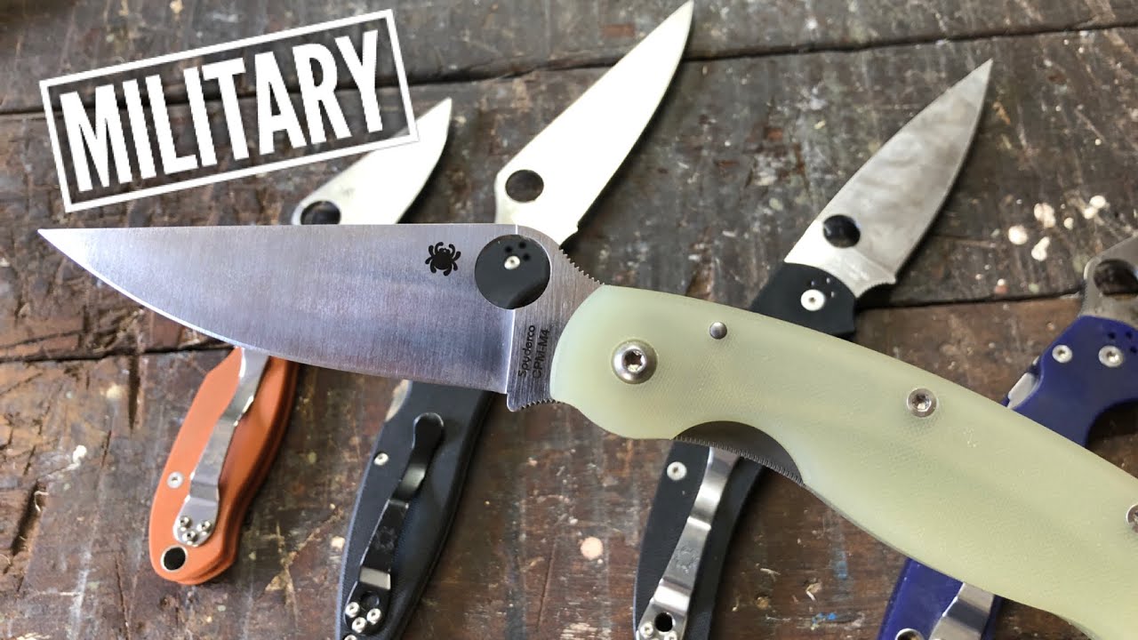 Spyderco Military Review and Comparison