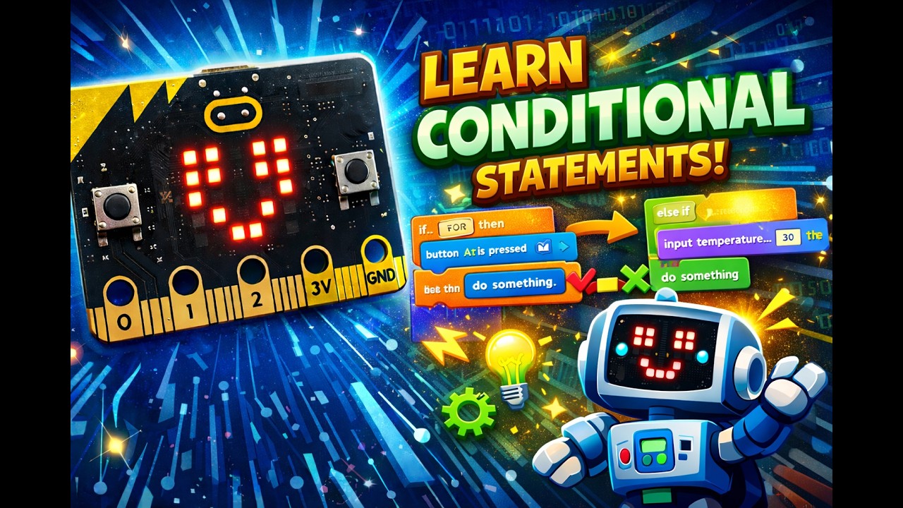Conditionals in MakeCode for micro:bit | Beginner Tutorial