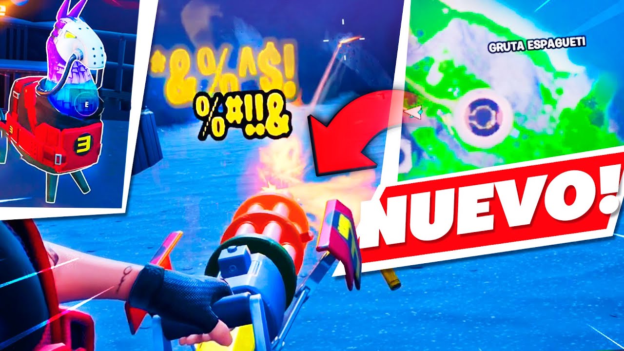 NUEVA MINI GUN MÍTICA Y DONDE CONSEGUIRLA! | FORTNITE X EMINEM