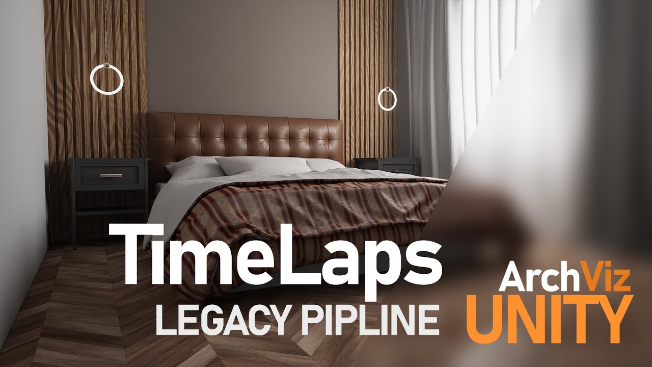 UNITY ARCHVIZ | BEDROOM INTERIOR TIMELAPSE