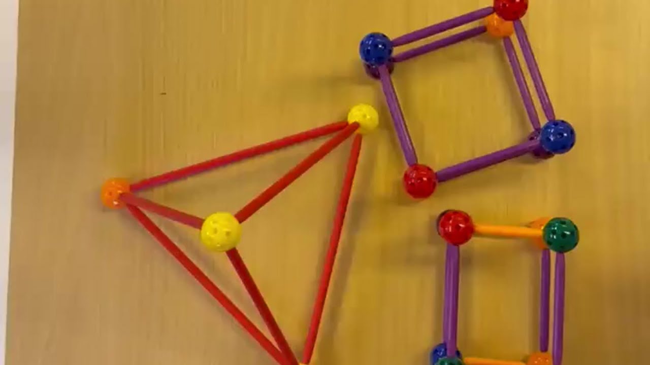 Geometrisæt til Sjove former - Til Børn i skolen