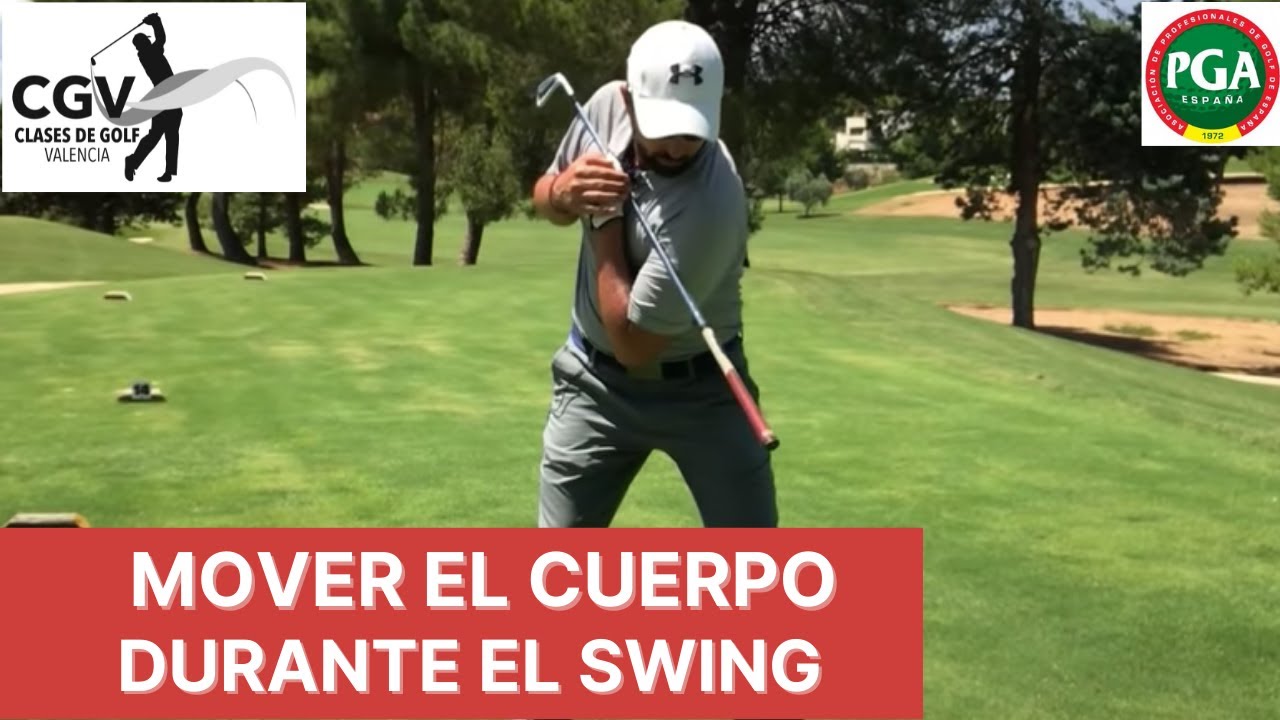 Aprende a mover el cuerpo durante el swing- Clases de GOLF en Español