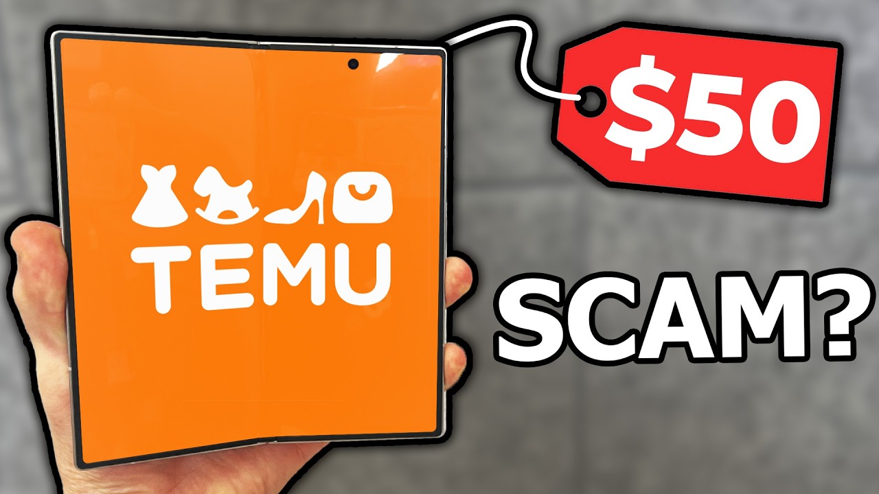 Складные телефоны от TEMU... всего за 50 долларов?? 😬