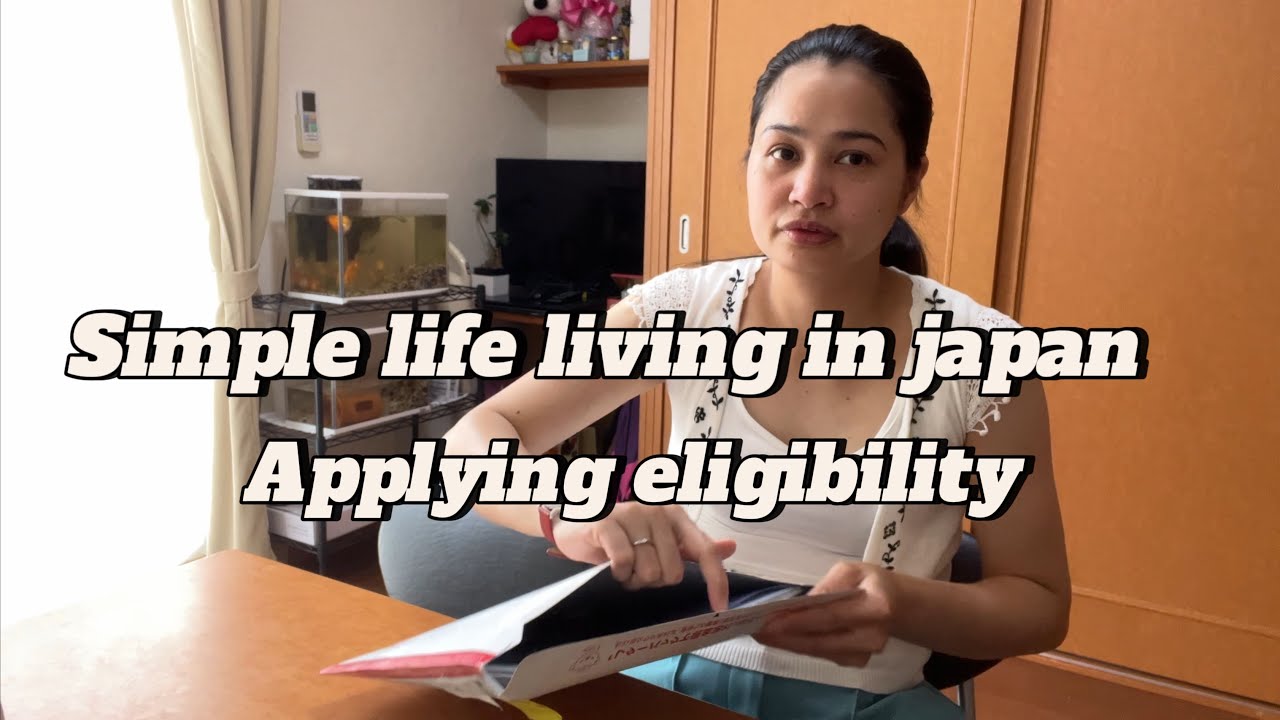 Simple life living in japan/ applying eligibility/ change status of residence/ grocery/ cooking