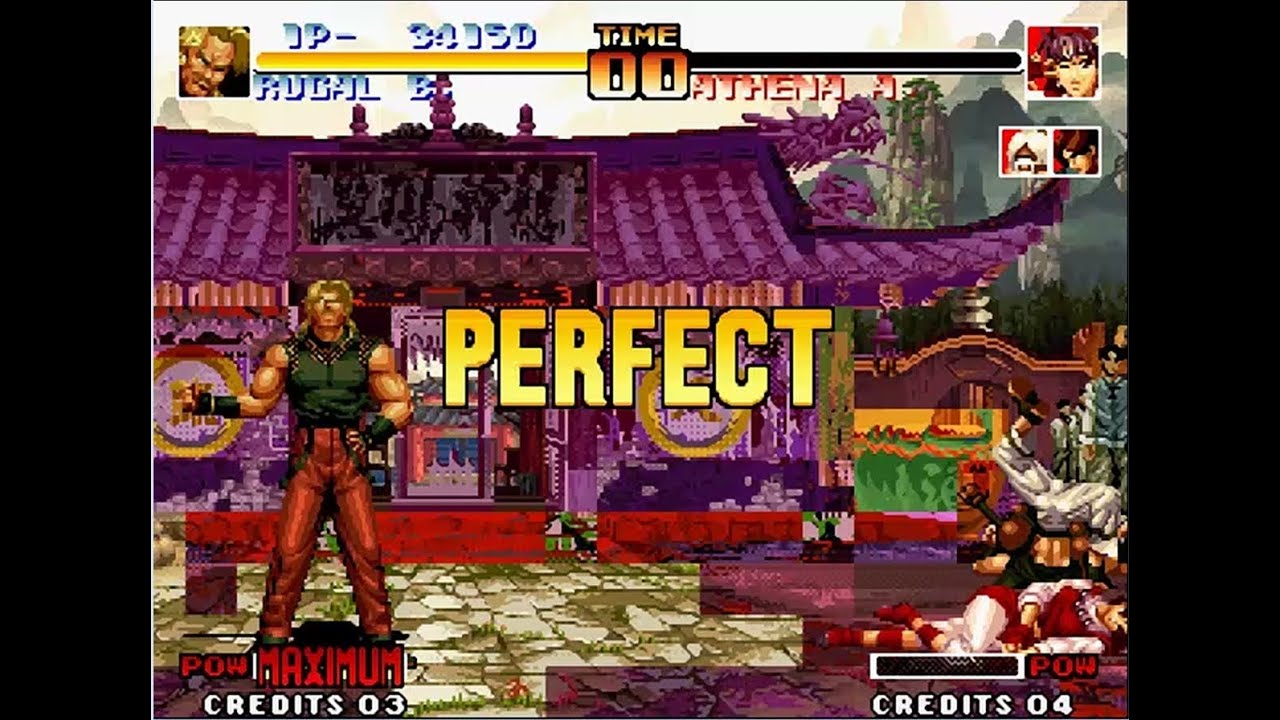 The King Of Fighters 94 - Rugal Arcade Gameplay