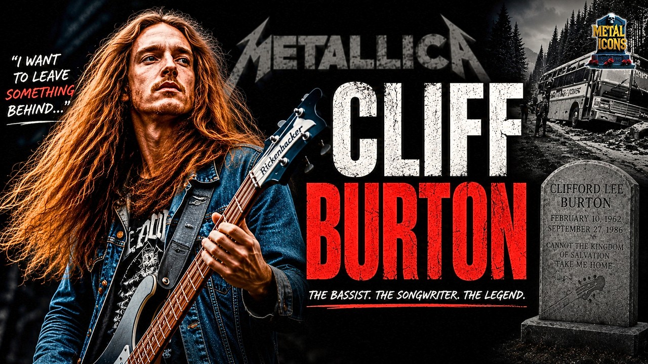 Cliff Burton Of Metallica: The Bassist Who  Changed Heavy Metal Forever
