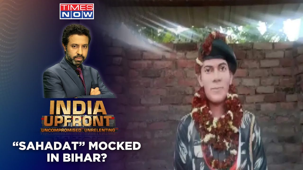 Galwan Martyr's Kin Thrashed & Held, 'Sahadat' Mocked In Bihar?  | India Upfront | Rahul Shivshankar