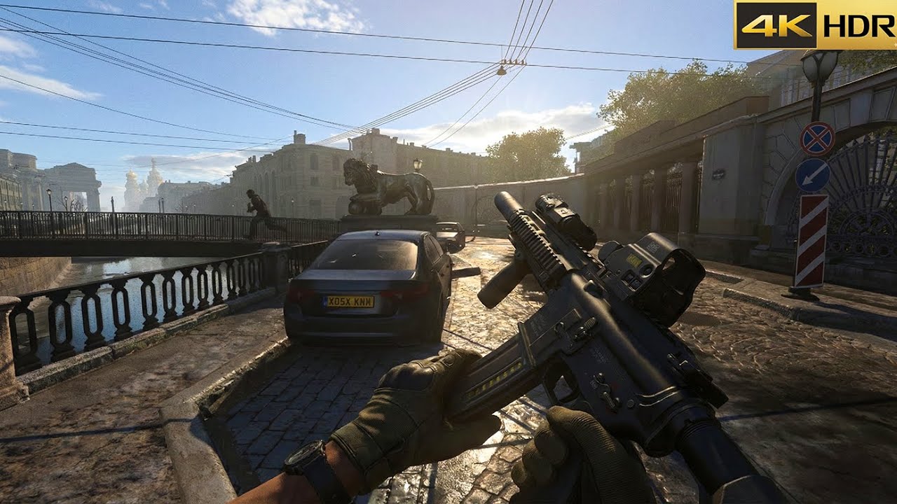 Погоня за мясником: уличная погоня в Санкт-Петербурге — Call of Duty (кинематографический 4K)