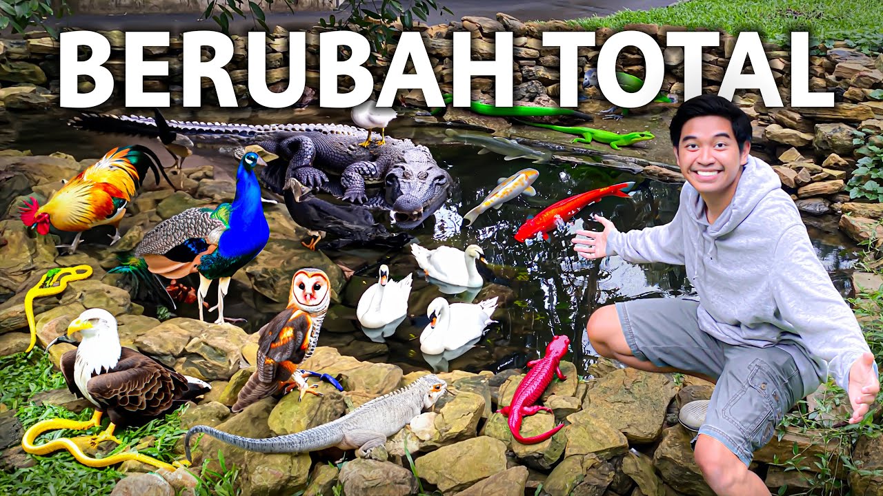 SEMUANYA BERUBAH TOTAL! ADA RIBUAN HEWAN DI TEMPAT INI! TAMAN BURUNG TMII #PART1