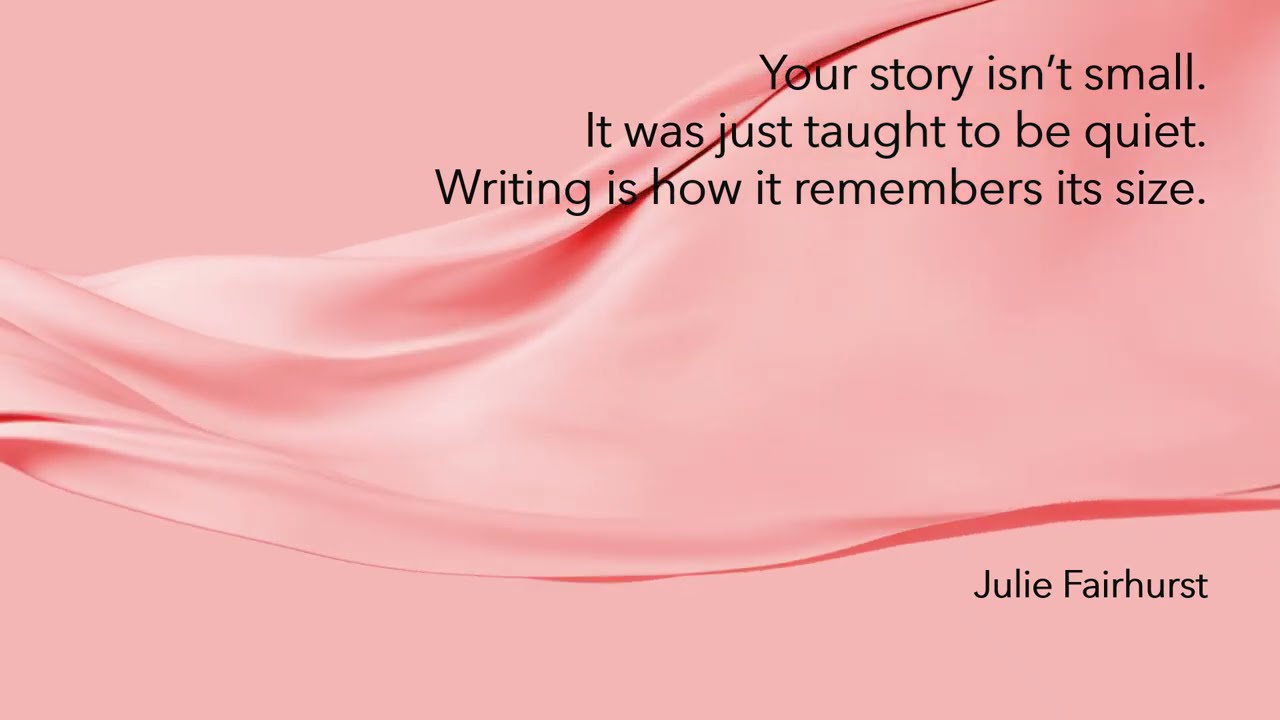 Write Like a Woman - Empowered by Women Like Me