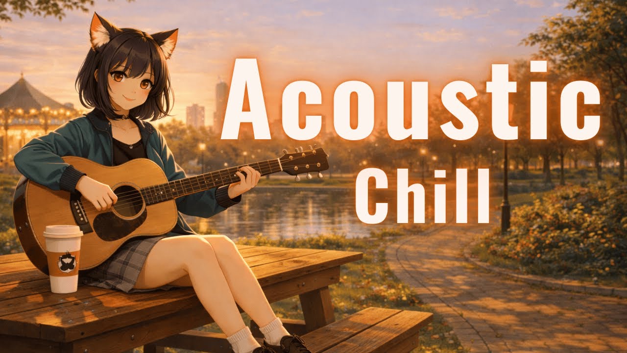 Golden Hour Guitar & Coffee☕ • Acoustic Chill | Study,Work,Read | 2 Hours Playlist (VOL.24) 2026