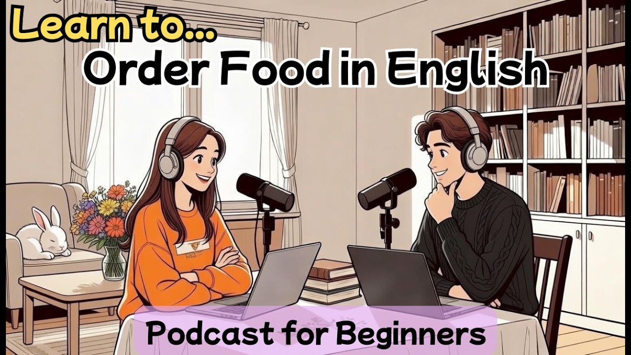 Let’s Talk About Food | Ordering and Eating in English | Easy Speaking Practice