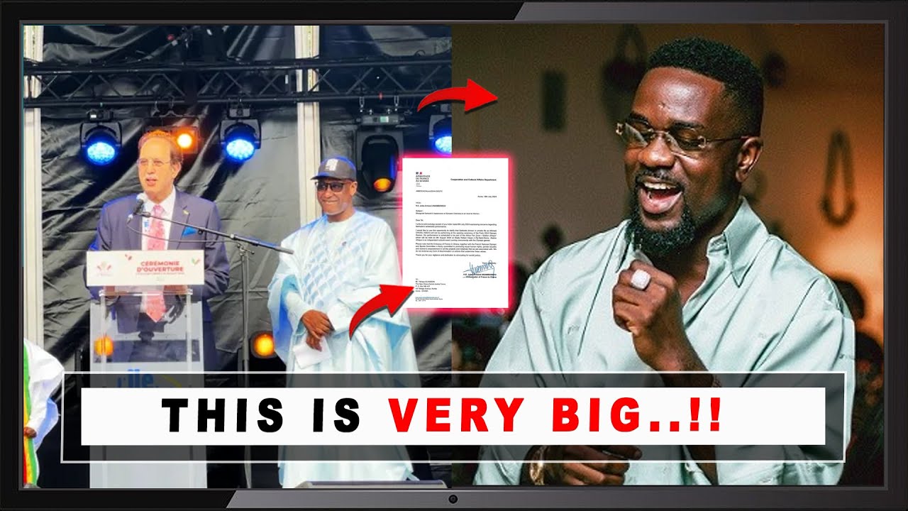 FRANCE EMBASSY FINALLY SPEAK ON SARKODIE OLYMPIC PERFORMANCE AND YOU WILL LOVE IT