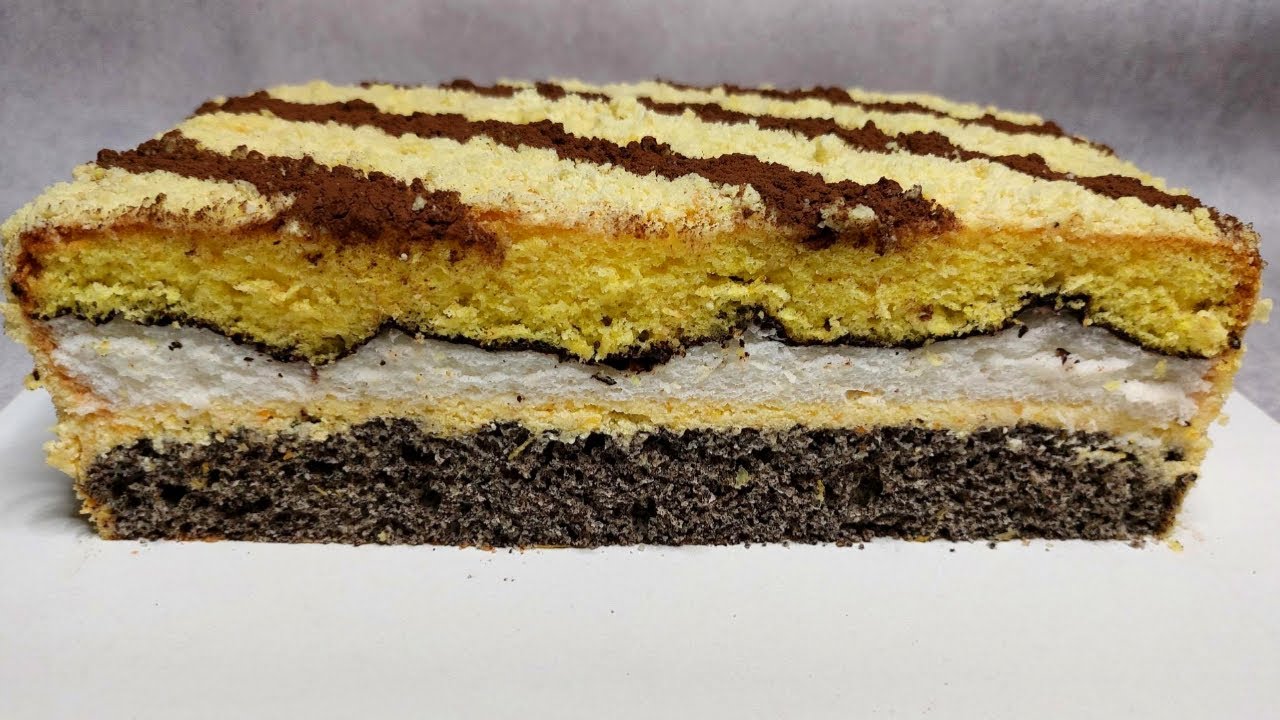 Пляцок Яєчне чудо або Чудо на яйцях з апельсиновим кремом. Смачно та Просто