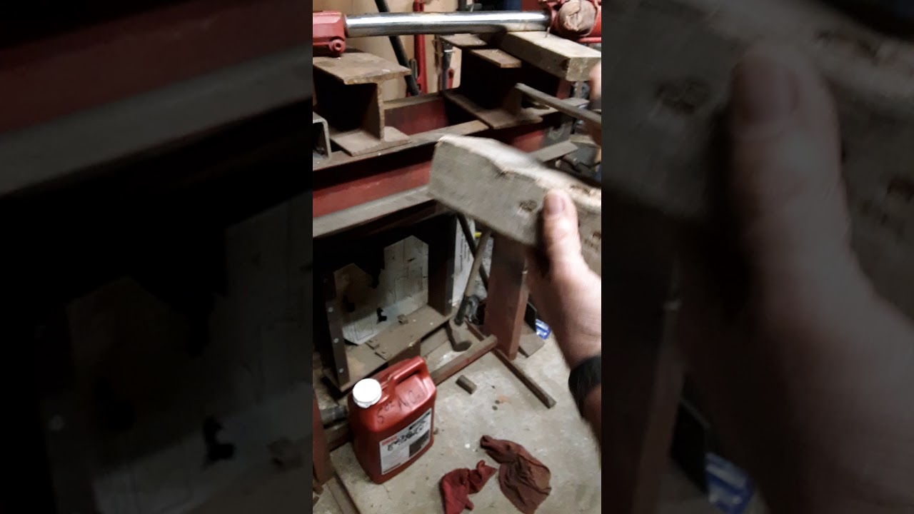 Bent hydraulic shaft