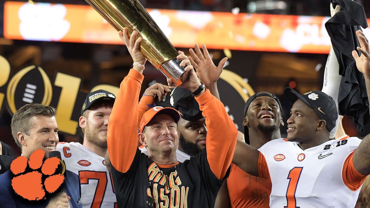 Clemson Routs Alabama To Win 2019 CFP National Championship