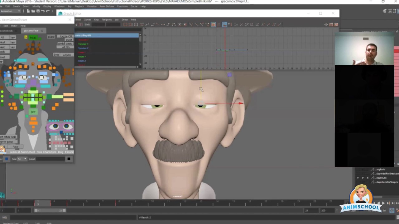 Animating the Eyes - Manuel Bover