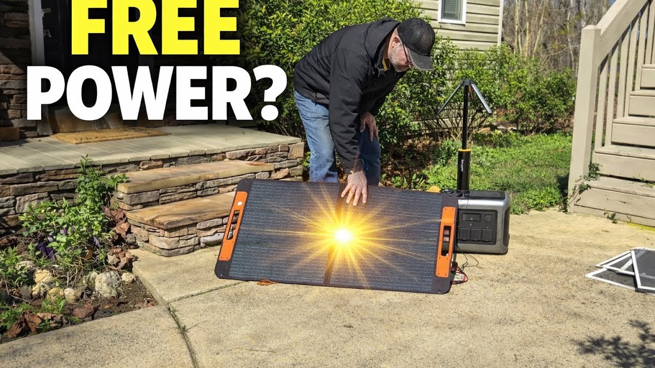 Лучшая солнечная панель? Обзор ZOUPW 100W