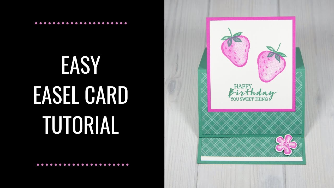 How to Make an Easy Easel Card