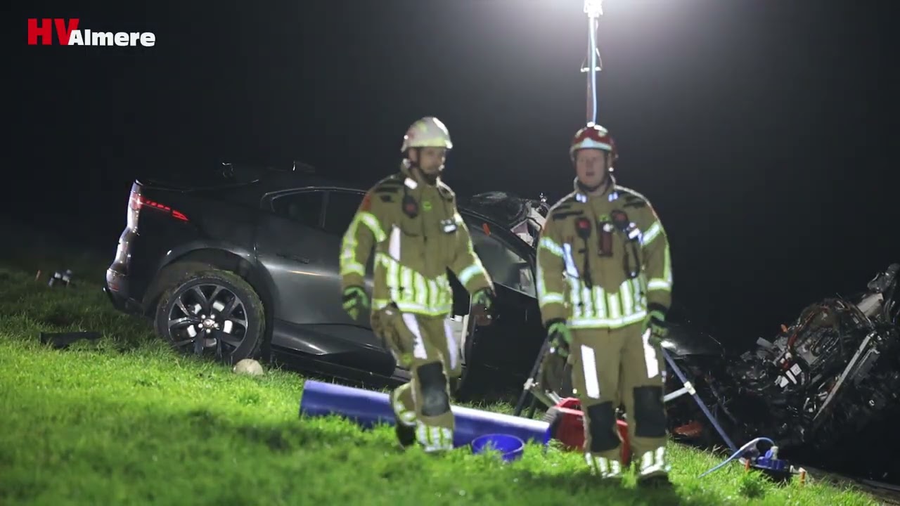 Dodelijk ongeval op Oostvaardersdijk